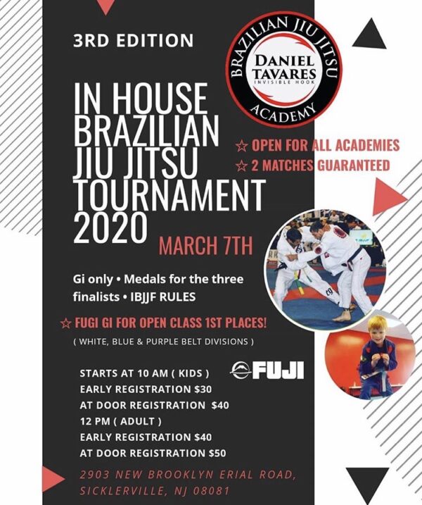 InHouse Brazilian JiuJitsu Tournament 3rd Edition Daniel Tavares